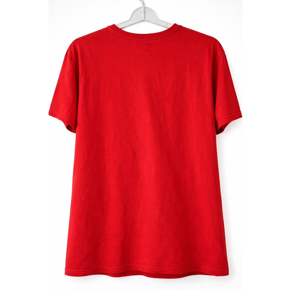 Disney Mickey Mouse Dad T-Shirt Mens XL Red Short Sleeve Graphic Tee CR80 Cotton - Picture 2 of 7